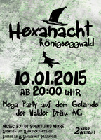 Hexanacht des NV Knigseggwald am Samstag, 10.01.2015