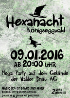Hexanacht des NV Knigseggwald am Samstag, 09.01.2016