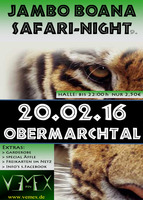 Jambo Boana Safari Night  am Samstag, 20.02.2016