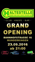 Grand Opening Haltestelle Munderkingen am Freitag, 23.09.2016